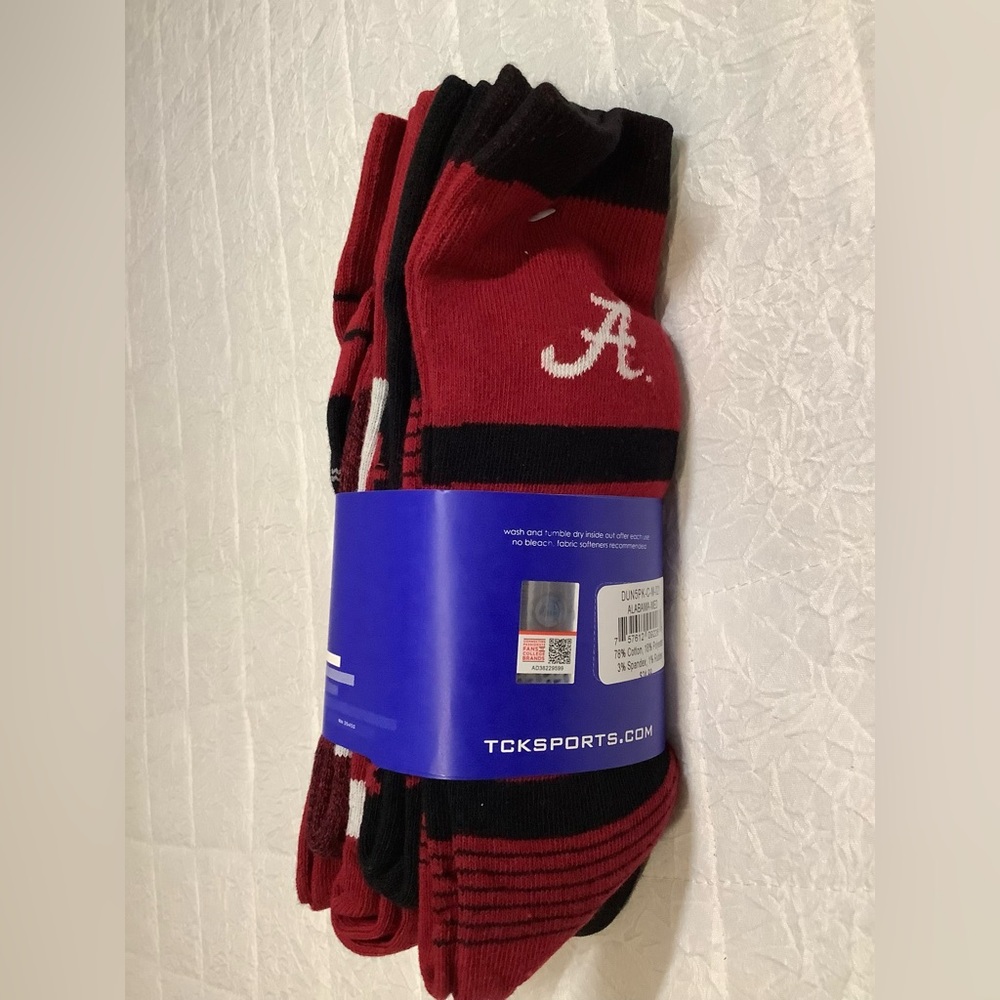 Alabama Crimson Tide Socks NEW